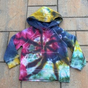 Colorful Tie-Dye Kids Hoodie